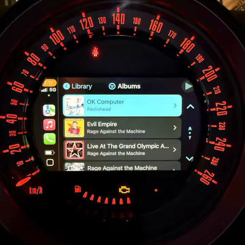 Review Mini radio 2007-2014 met Android Auto en Apple CarPlay