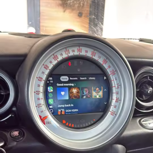Review Mini dashboard upgrade met Apple CarPlay 2007-2014