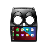 Apple CarPlay dashboardframe voor Nissan Qashqai 2006–2013 met geïntegreerd scherm.