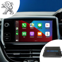 CarPlay Box geïnstalleerd op Peugeot voor draadloze Apple CarPlay en Android Auto