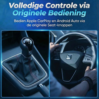 Video’s streamen in Seat auto via CarPlay Box