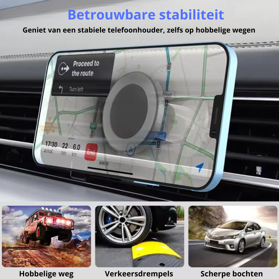 Magnetische Telefoonhouder | Draadloos opladen