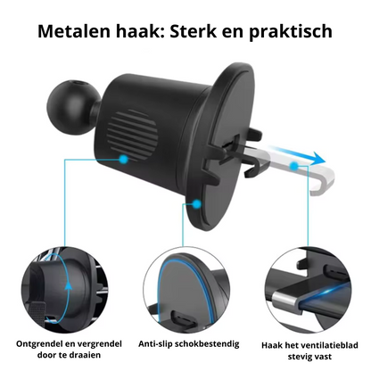 Magnetische Telefoonhouder | Draadloos opladen