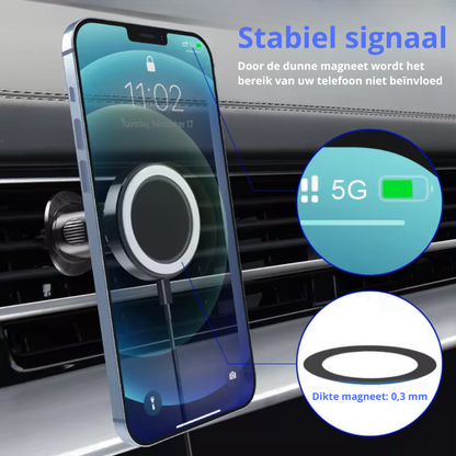 Magnetische Telefoonhouder | Draadloos opladen