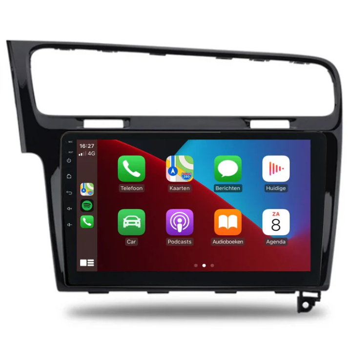 Apple CarPlay en Android Auto compatibele radio voor Volkswagen Golf 7 – touchscreen bediening en navigatie